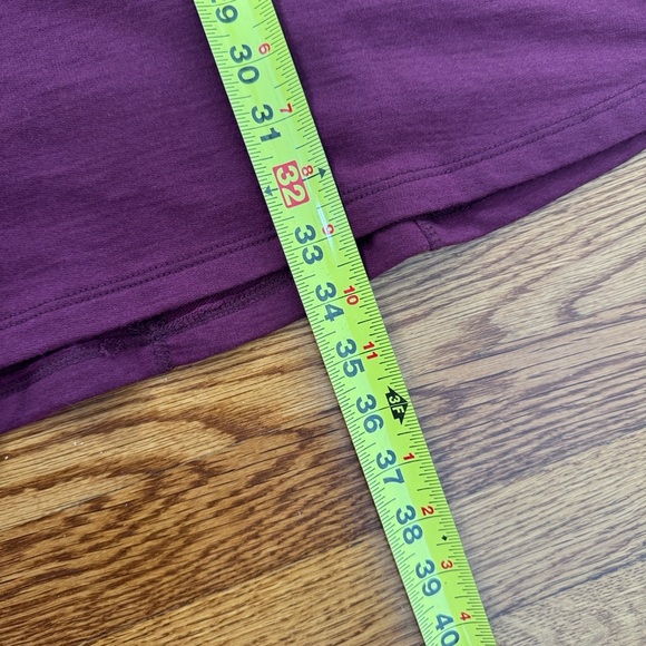 NWT Ibex hoody Marino Wool dress cabernet size XS - Picture 8 of 9